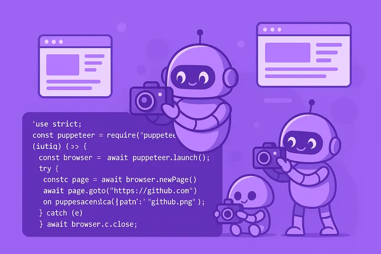 How to take screenshots with Puppeteer