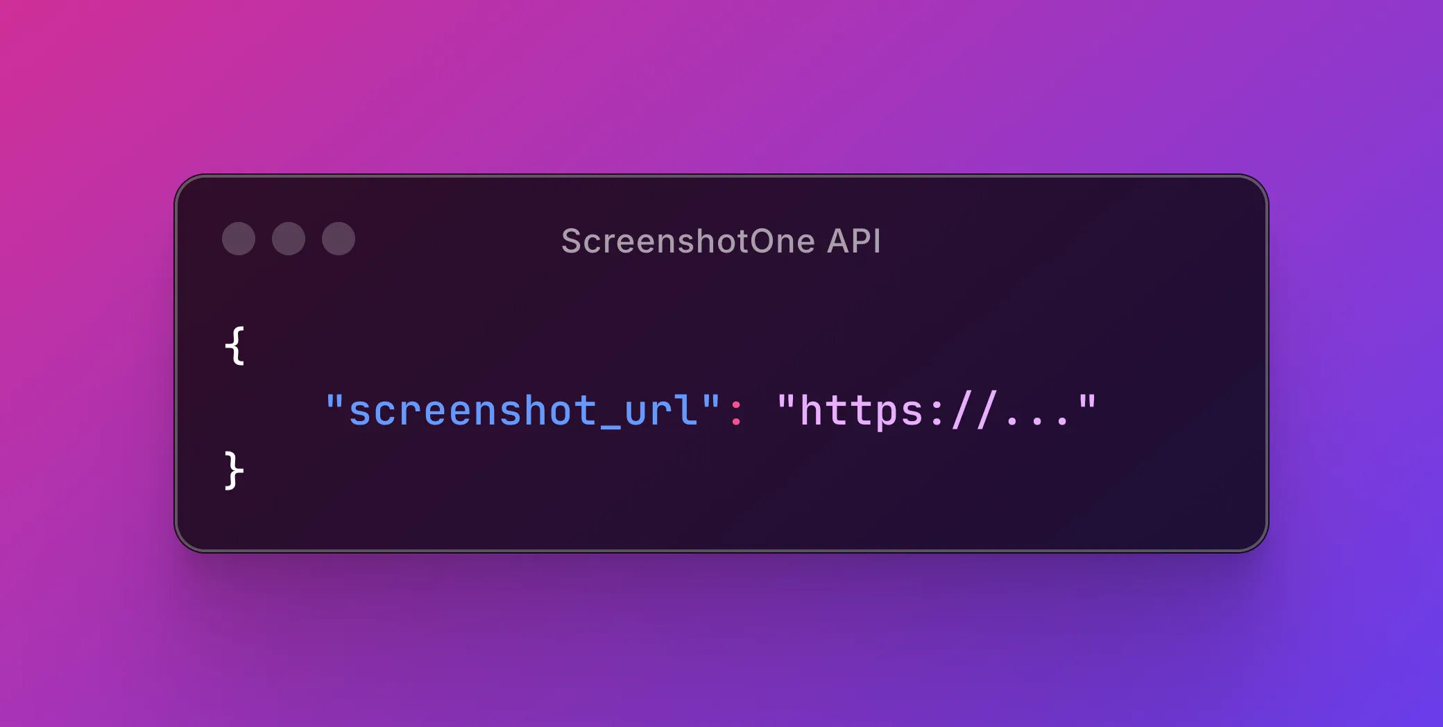 Screenshot URL in webhooks