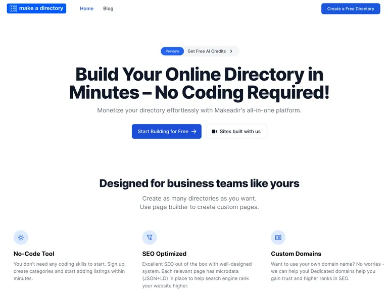 Integrating ScreenshotOne into the directory management platform
